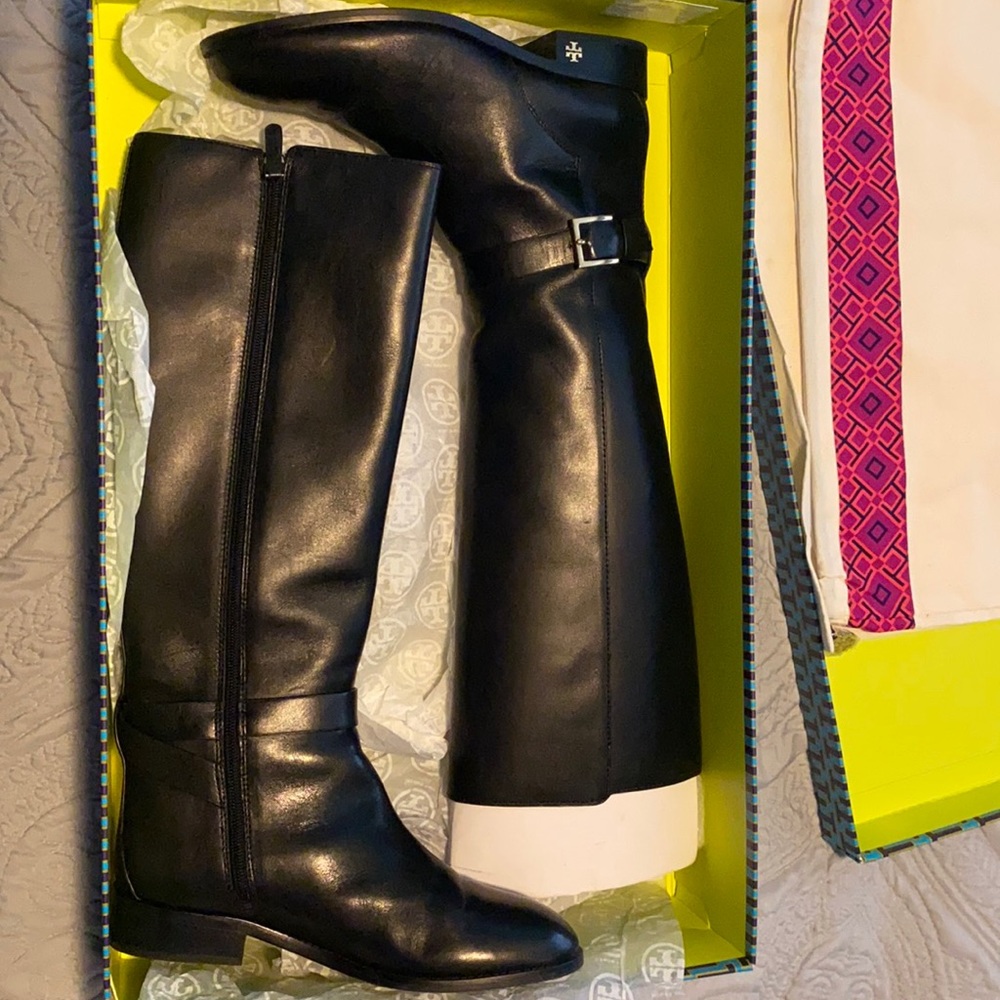 Tory Burch black boots